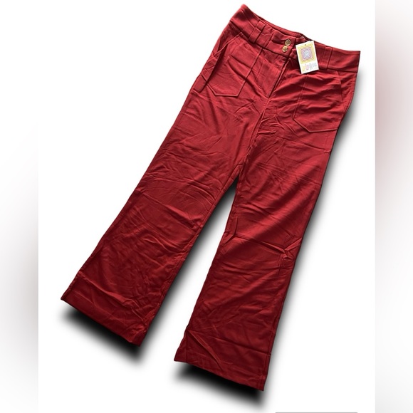 NWT - LuLaRoe Emery Wide Leg Pants - Picture 3 of 7